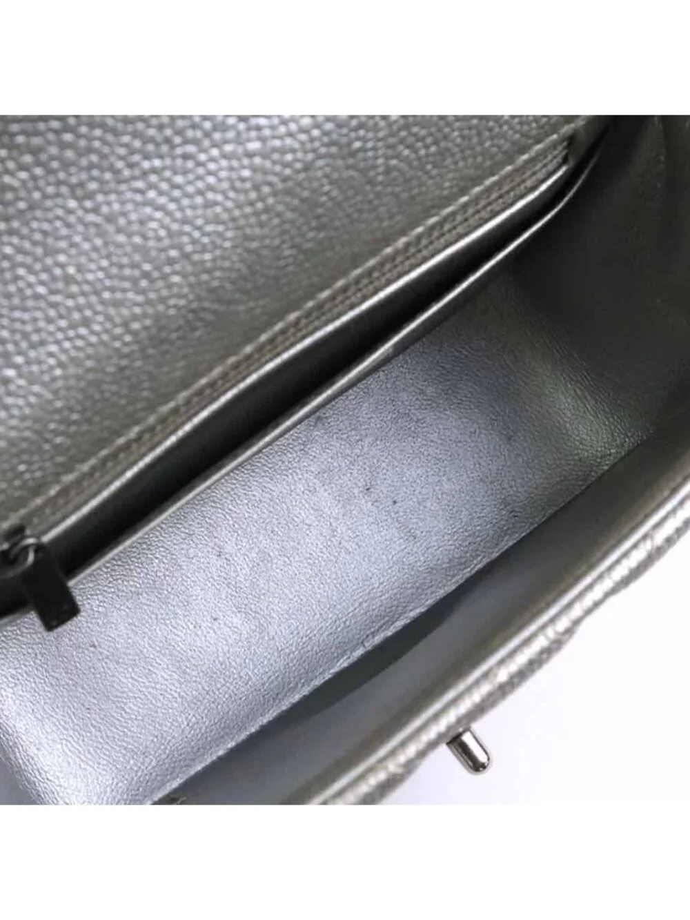 Chanel Shoulder Bag Gray
